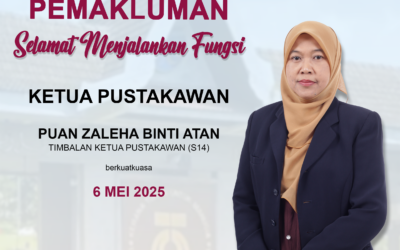 MENJALANKAN FUNGSI KETUA PUSTAKAWAN UNIVERSITI TEKNOLOGI MALAYSIA