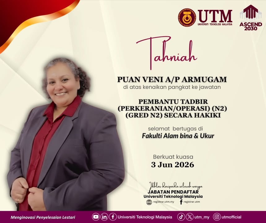 Department of the Registrar, UTM